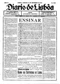 Sábado, 12 de Setembro de 1931