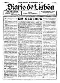 Sábado, 26 de Setembro de 1931