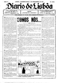 Segunda,  2 de Novembro de 1931