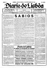 Sexta, 27 de Novembro de 1931