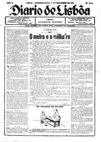 Segunda,  7 de Dezembro de 1931