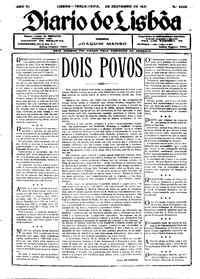 Terça,  8 de Dezembro de 1931