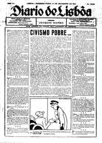 Segunda, 14 de Dezembro de 1931