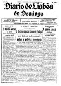 Domingo,  3 de Janeiro de 1932