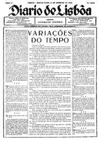 Sexta,  8 de Janeiro de 1932