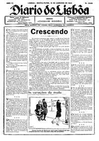 Sexta, 15 de Janeiro de 1932