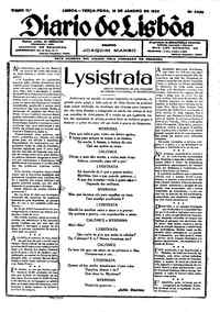 Terça, 19 de Janeiro de 1932