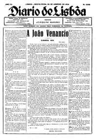 Sexta, 22 de Janeiro de 1932