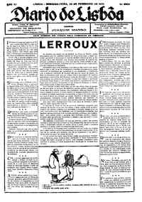 Segunda, 22 de Fevereiro de 1932