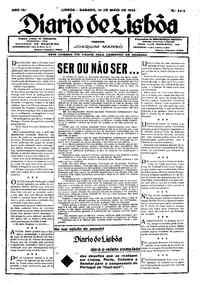 Sábado, 14 de Maio de 1932