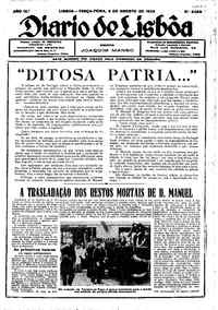 Terça,  2 de Agosto de 1932