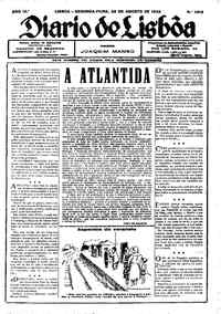 Segunda, 22 de Agosto de 1932 (1ª edição)
