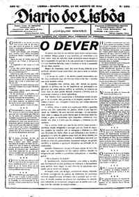 Quarta, 24 de Agosto de 1932