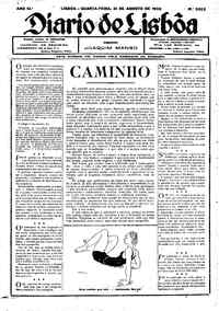 Quarta, 31 de Agosto de 1932 (1ª edição)