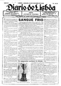 Sábado, 22 de Outubro de 1932