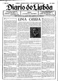 Quarta,  2 de Novembro de 1932