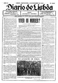 Sexta,  4 de Novembro de 1932