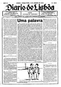 Terça,  3 de Janeiro de 1933