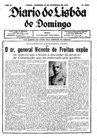 Domingo, 12 de Fevereiro de 1933