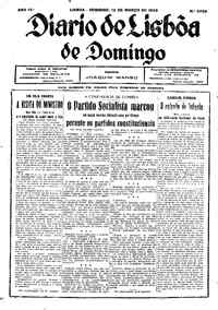 Domingo, 12 de Março de 1933