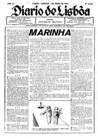Sábado,  1 de Abril de 1933 (1ª edição)