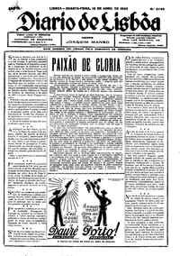 Quarta, 12 de Abril de 1933