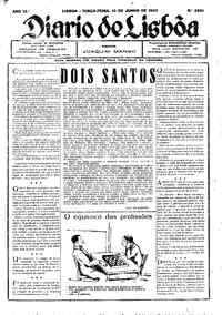 Terça, 13 de Junho de 1933