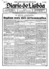 Quinta, 22 de Junho de 1933