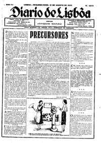 Segunda, 21 de Agosto de 1933 (1ª edição)