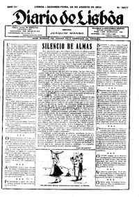 Segunda, 28 de Agosto de 1933 (2ª edição)