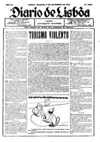 Sábado,  9 de Setembro de 1933 (1ª edição)