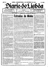 Segunda, 11 de Setembro de 1933