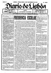 Terça, 19 de Setembro de 1933