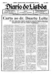 Quarta, 20 de Setembro de 1933