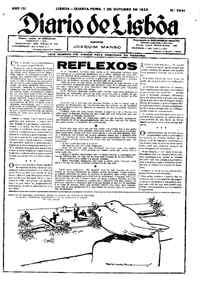 Quarta,  1 de Novembro de 1933