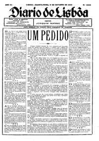 Quarta, 11 de Outubro de 1933