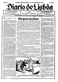 Quarta, 25 de Outubro de 1933