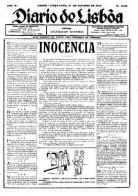 Terça, 31 de Outubro de 1933