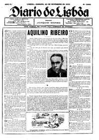 Sábado, 25 de Novembro de 1933