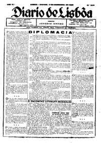 Sábado,  2 de Dezembro de 1933