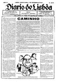 Quinta,  7 de Dezembro de 1933