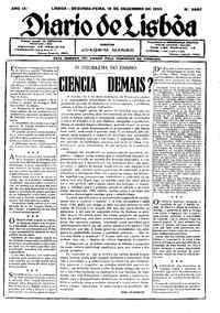 Segunda, 18 de Dezembro de 1933