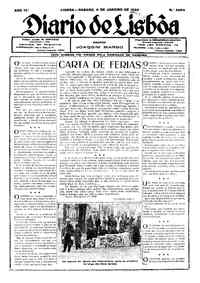 Sábado,  6 de Janeiro de 1934