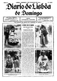 Domingo, 11 de Fevereiro de 1934