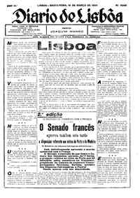 Sexta, 16 de Março de 1934 (2ª edição)