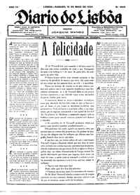 Sábado, 12 de Maio de 1934