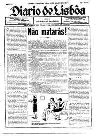 Quinta,  5 de Julho de 1934