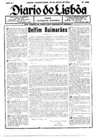 Quarta, 25 de Julho de 1934