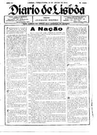 Terça, 31 de Julho de 1934 (2ª edição)