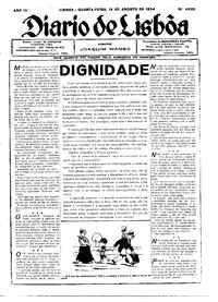 Quarta, 15 de Agosto de 1934